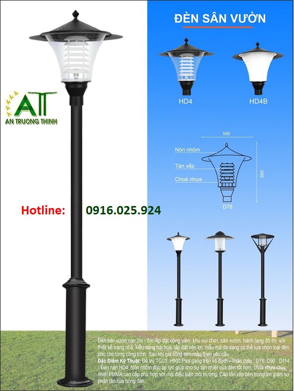 Cột đèn đô thị