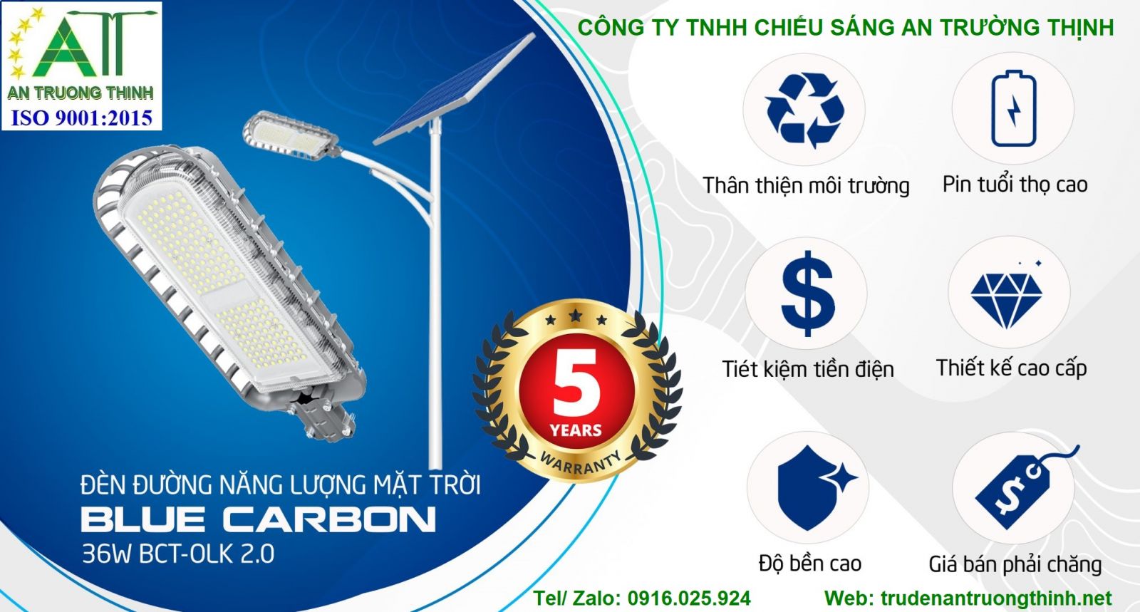 Đèn LED chiếu sáng năng lượng mặt trời