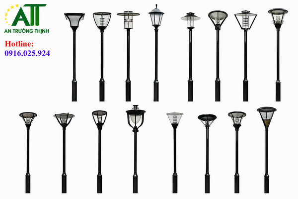 Báo giá cột đèn trang trí sân vườn 2m, 3m, Trụ đèn chiếu sáng