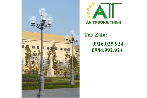 cột đèn chiếu sáng