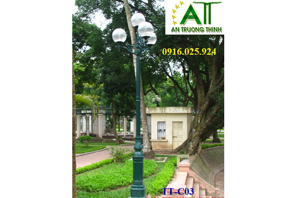 cột đèn sân vườn phù hợp