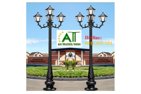 cột đèn trang trí sân vườn