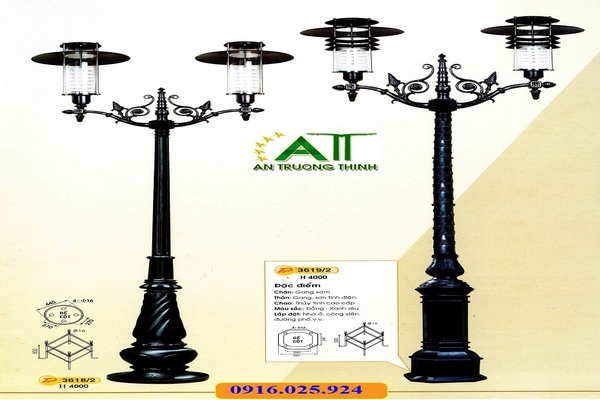 Giá cột đèn chiếu sáng