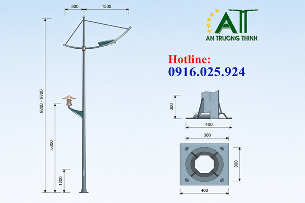 Tiêu chuẩn cột đèn chiếu sáng