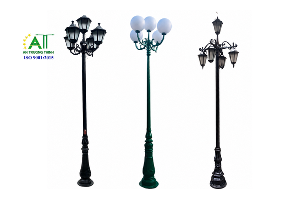 báo giá cột đèn LED trang trí 3m, 4m, đèn LED 50W
