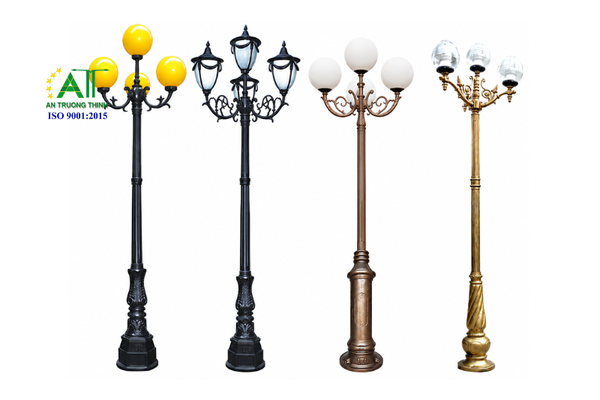 báo giá cột đèn LED trang trí 3m, 4m, đèn LED 50W
