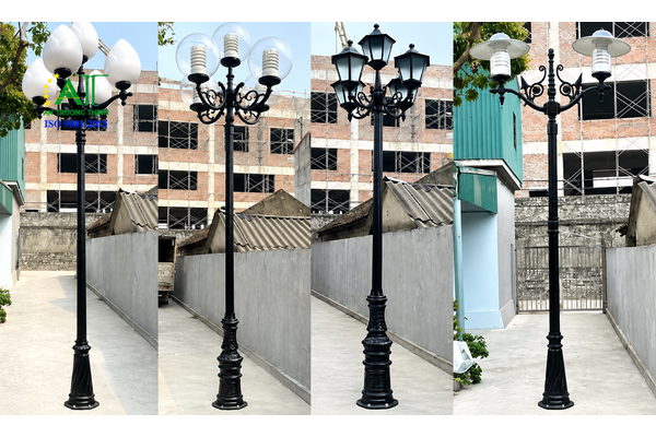 Báo giá cột đèn trang trí sân vườn 2m, 3m, Trụ đèn chiếu sáng
