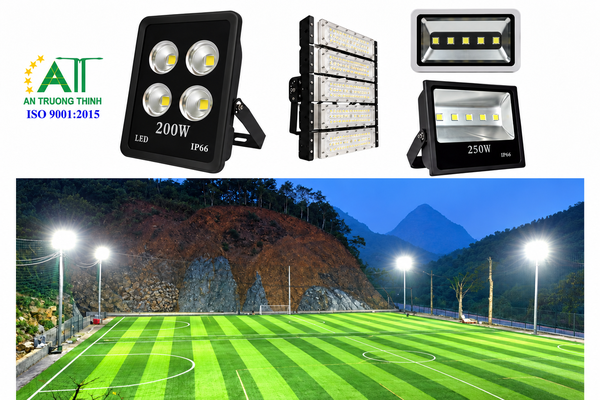 Báo giá đèn Led chiếu sáng sân bóng 200w, 250w, 300w , giá đèn Led