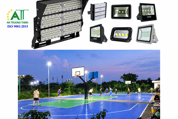 Báo giá đèn Led chiếu sáng sân bóng 200w, 250w, 300w , giá đèn Led