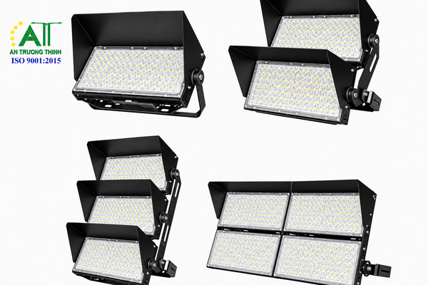 báo giá đèn pha LED 500W đến 800W, giá đèn LED