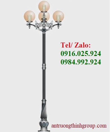 Cột Đèn Công Viên Đô Thị Đế Banian (DC07) CH11-4 Cầu D400