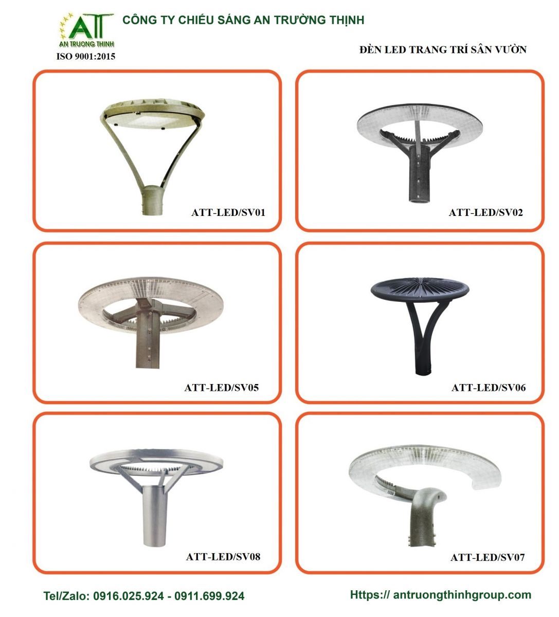 Đèn Led Chiếu Sáng Trang Trí Sân Vườn 20w, 30w, 40w, 50w, 60w, 70w