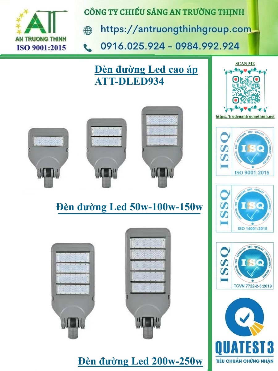 Đèn Đường Led Cao Áp 50w, 100w, 120w, 150w, 200w Philips, Cree