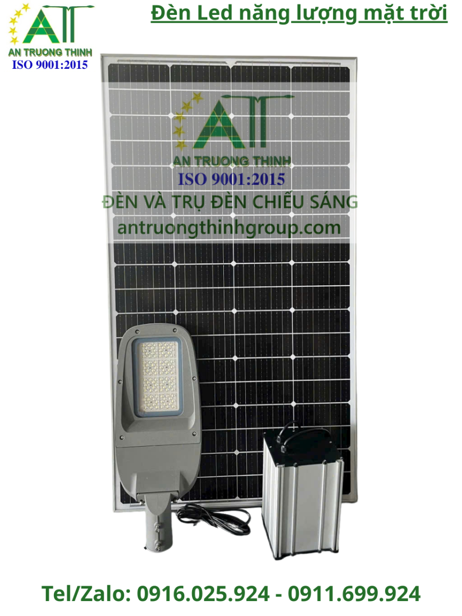 Đèn Led Năng Lượng Mặt Trời 50w, 80w, 100w, 120w, 150w, Đèn NLMT