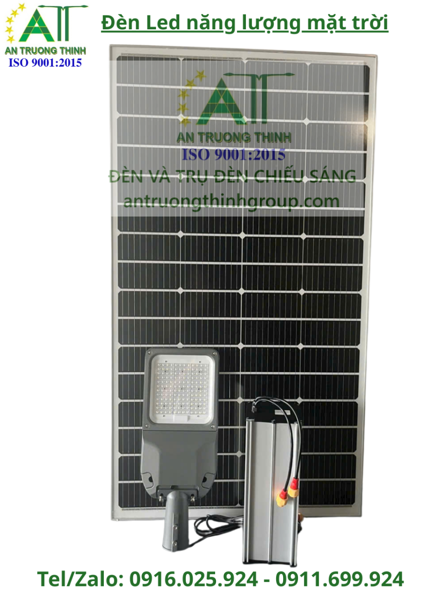 Đèn Led Năng Lượng Mặt Trời 60w, 80w, 100w, 120w Chất Lượng