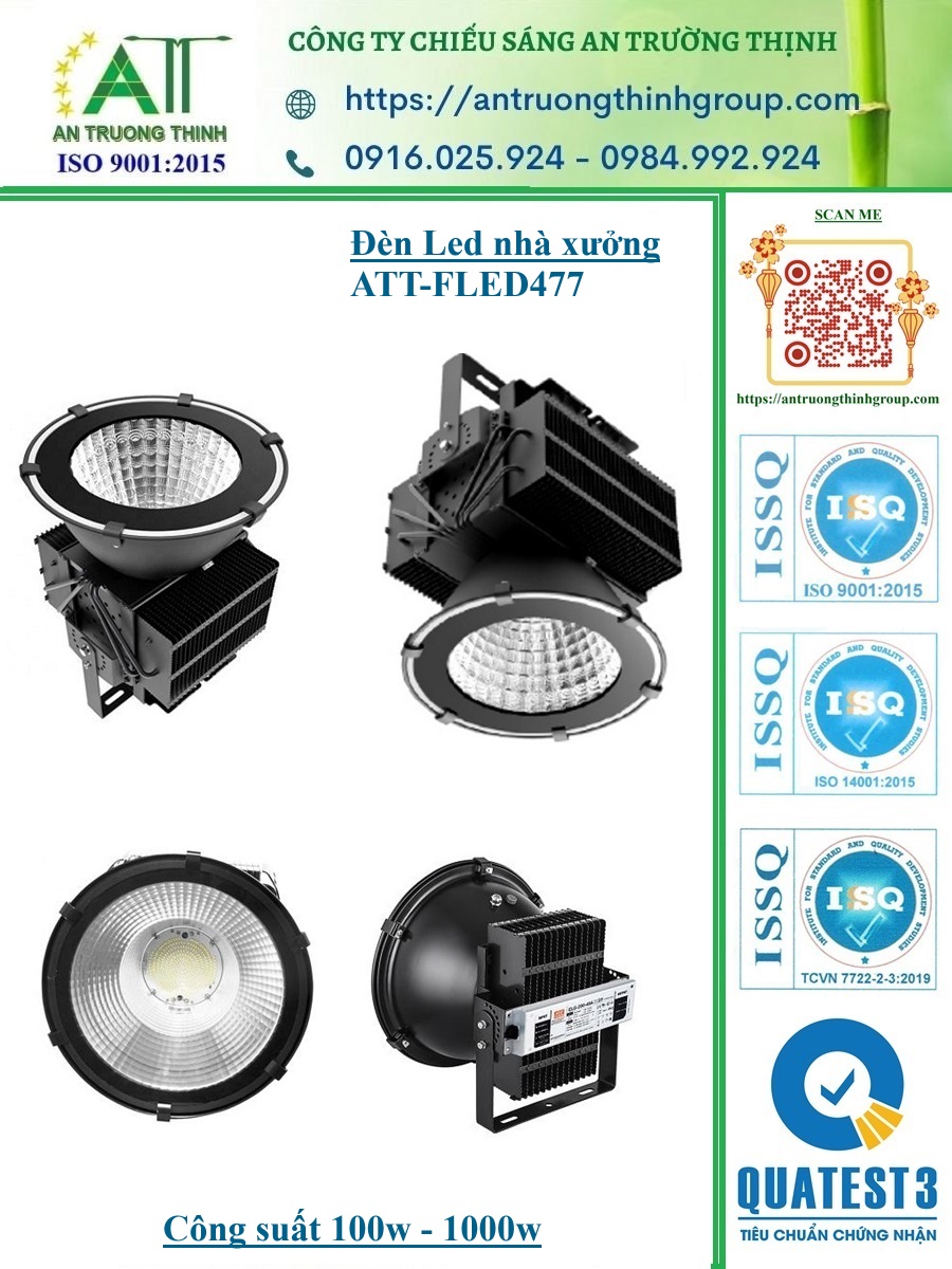 Đèn Pha Led Cao Áp Chiếu Sáng Tại TP. Cần Thơ