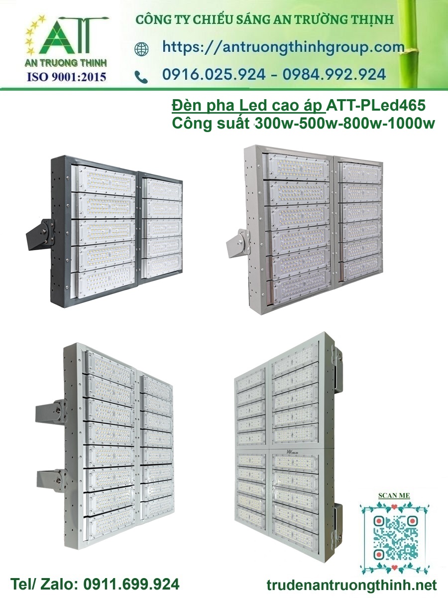 Đèn Pha Led Module 400w, 500w, 600w, 800w, 1000w ATT-PLED465