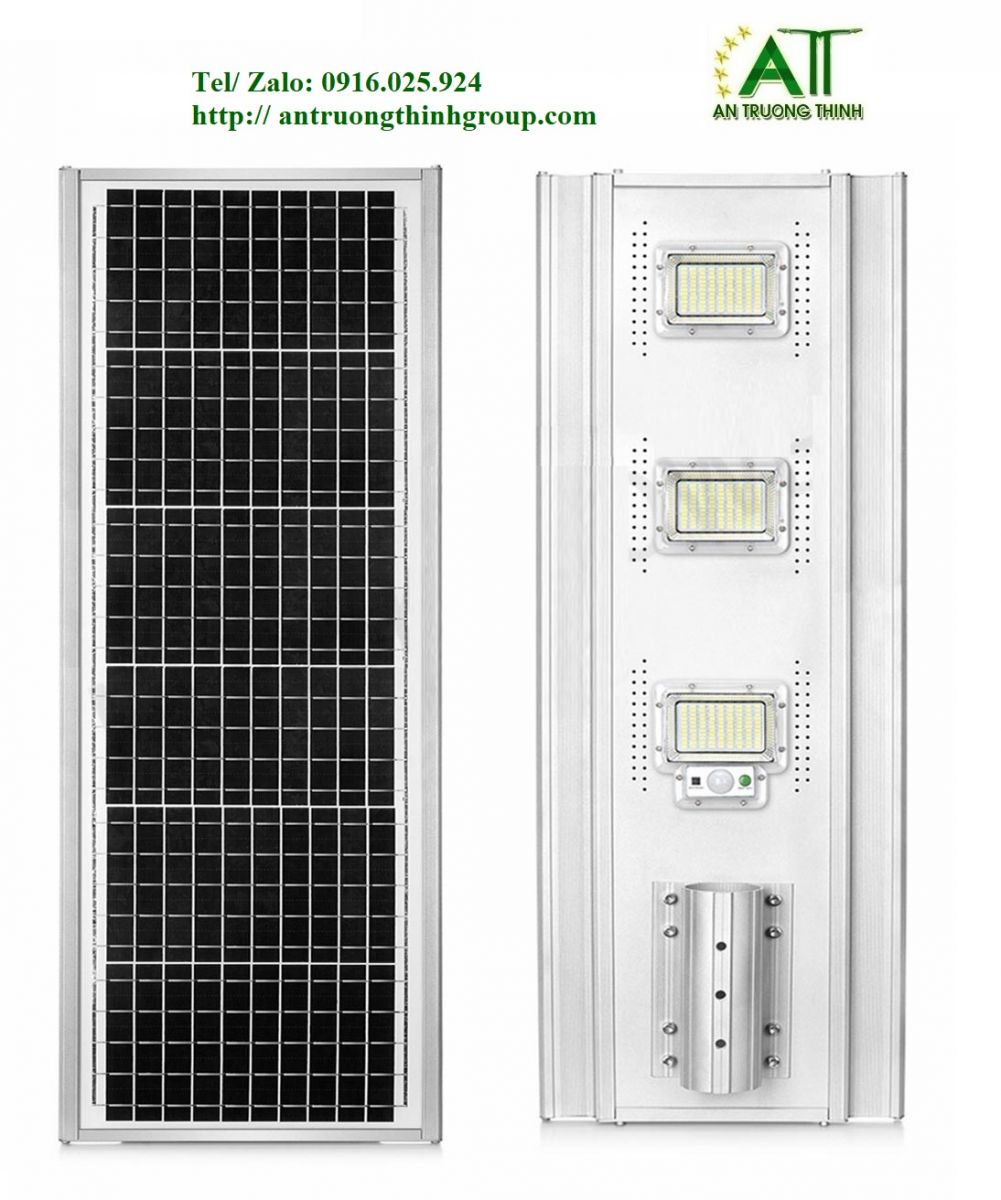 Đèn đường Led năng lượng mặt trời liền thể 300W JD A300