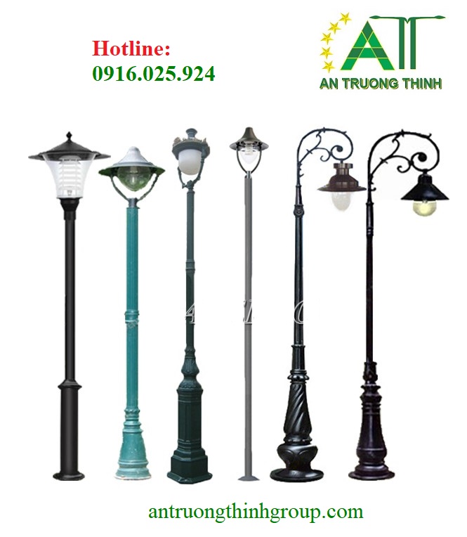 cột đèn sân vườn phù hợp