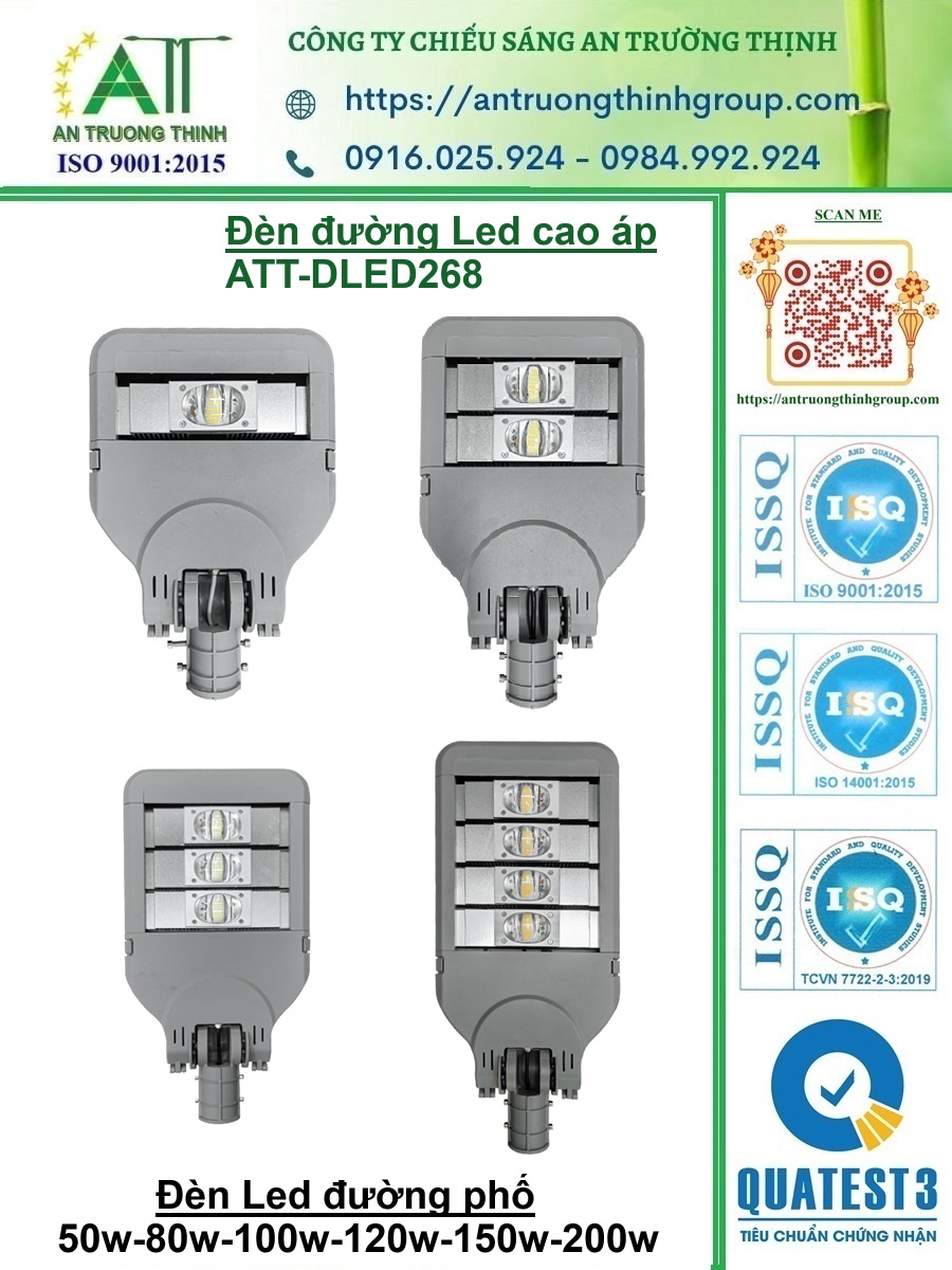 Đèn đường LED chiếu sáng công cộng