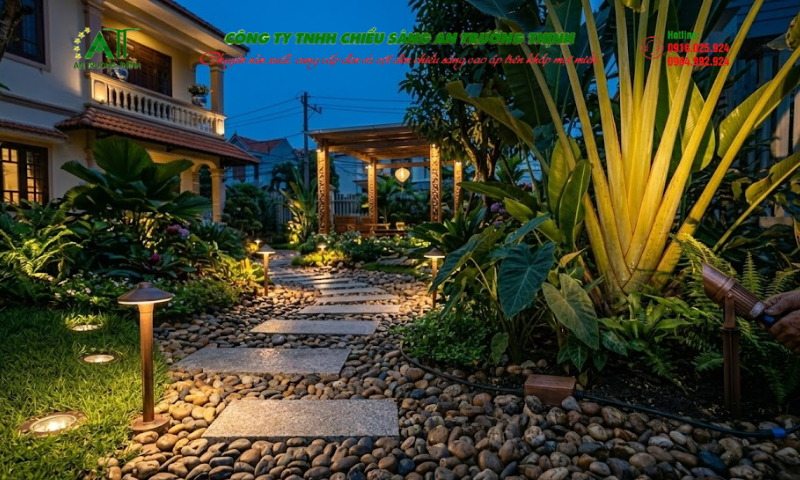 Đèn LED sân vườn 12V