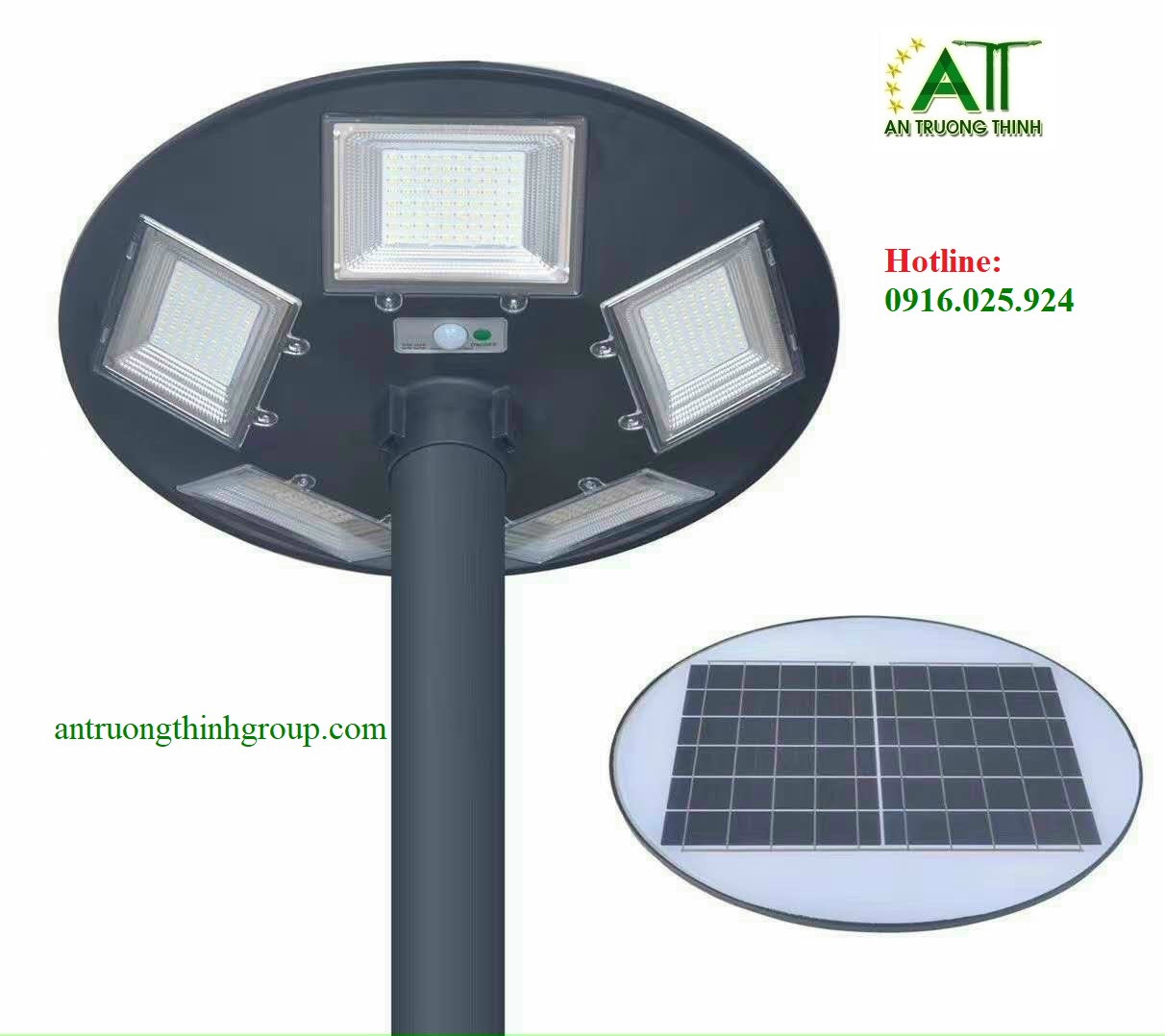 đèn NLMT phù hợp công trình