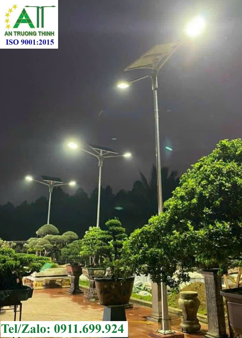 Lắp đèn NLMT đúng