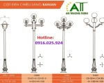 Cấu tạo cột đèn đế gang và nguyên lý hoạt động bạn nên biết
