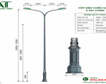 Các ứng dụng trụ đèn cao áp giúp nâng cao hiệu quả chiếu sáng ngoài trời